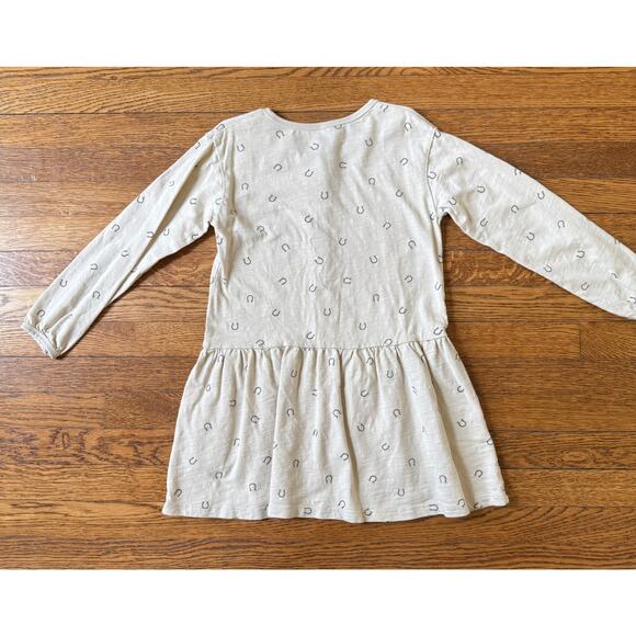 Rylee + Cru Girls' Horseshoe Drop Waist Dress Size 6-7 - Picture 4 of 4